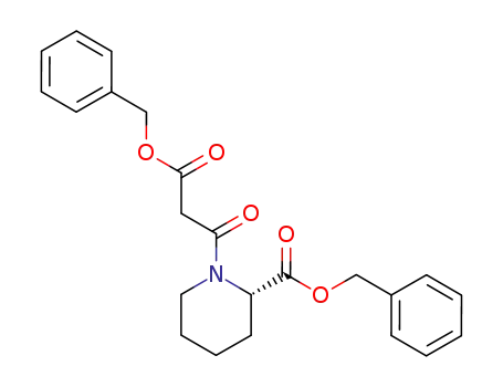 (S)-1-(2-Benzyloxycarbonyl-acetyl)-piperidine-2-carboxylic acid benzyl ester