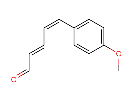 Molecular Structure of 121077-52-9 ((2E,4Z)-5-(4-Methoxy-phenyl)-penta-2,4-dienal)