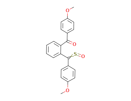 (E)-4'-Methoxy-2-(4-methoxythiobenzoyl)benzophenon-S-oxid