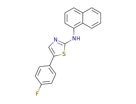 [5-(4-fluoro-phenyl)-thiazol-2-yl]-naphthalen-1-yl-amine