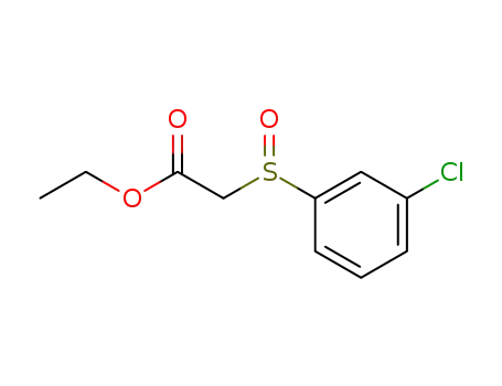 (3-Chloro-benzenesulfinyl)-acetic acid ethyl ester
