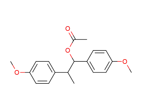 threo-1,2-Bis(p-methoxyphenyl)-1-acetoxypropane
