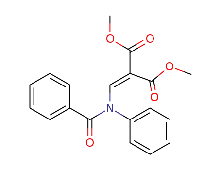 methyl 2-carbomethoxy-3-(N-phenylbenzamido)-propenoate