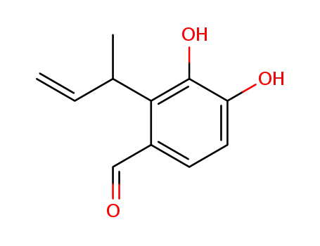 2-(3-(1-butenyl))-3,4-dihydroxybenzaldehyde