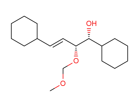 (1R,2R,3E)-2-(methoxymethoxy)-1,4-dicyclohexyl-3-buten-1-ol