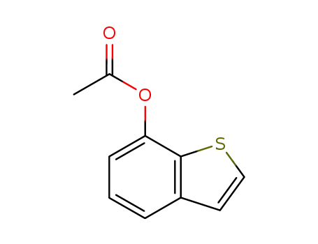 Molecular Structure of 82194-70-5 (Benzo[b]thiophene-7-ol, acetate)