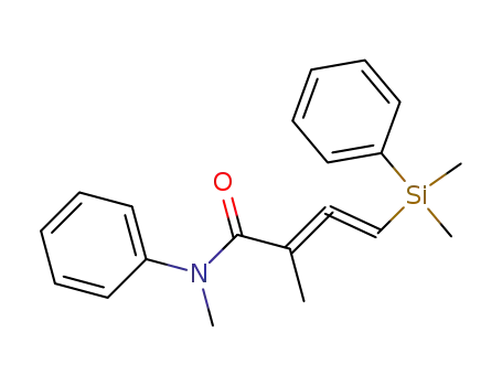 2,3-Butadienamide, 4-(dimethylphenylsilyl)-N,2-dimethyl-N-phenyl-