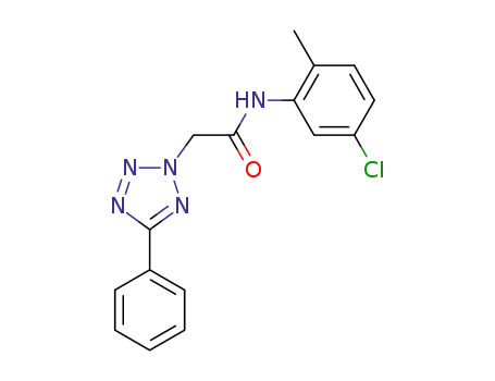 C<sub>16</sub>H<sub>14</sub>ClN<sub>5</sub>O