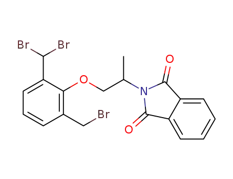 C<sub>19</sub>H<sub>16</sub>Br<sub>3</sub>NO<sub>3</sub>