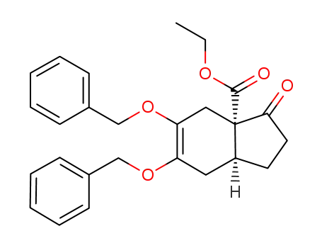 3,4-dibenzyloxy-1-ethoxycarbonyl-9-oxo-bicyclo[4.3.0]oct-3-ene