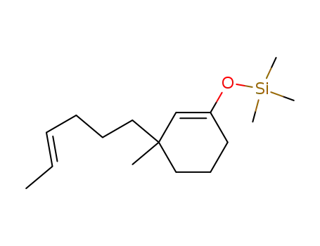 Silane, [[3-(4-hexenyl)-3-methyl-1-cyclohexen-1-yl]oxy]trimethyl-, (E)-