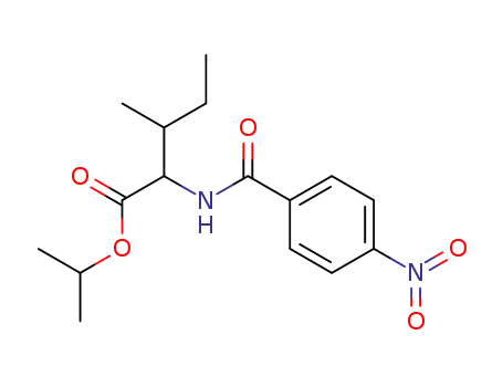 3-Methyl-2-(4-nitro-benzoylamino)-pentanoic acid isopropyl ester
