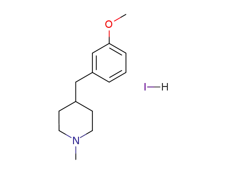 4-(3-Methoxy-benzyl)-1-methyl-piperidine; hydriodide