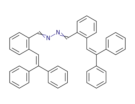 Benzaldehyde, 2-(2,2-diphenylethenyl)-,
[[2-(2,2-diphenylethenyl)phenyl]methylene]hydrazone