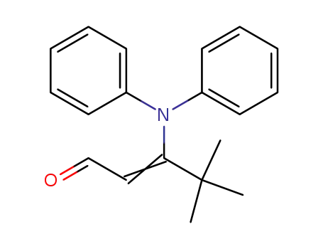 2-Pentenal, 3-(diphenylamino)-4,4-dimethyl-