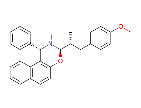 (1S,3R,R)-3-(1-(4-methoxyphenyl)propan-2-yl)-1-phenyl-2,3-dihydro-1H-naphtho[1,2-e][1,3]oxazine