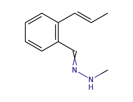 N-methyl-N'-(2-((E)-prop-1-enyl)benzylidene)hydrazine