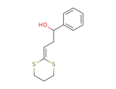 2-(3-hydroxy-3-phenylpropylidene)-1,3-dithiane