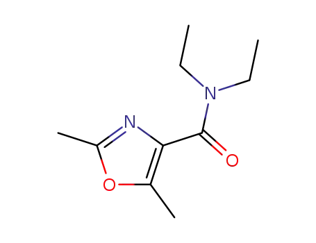 4-Oxazolecarboxamide, N,N-diethyl-2,5-dimethyl-