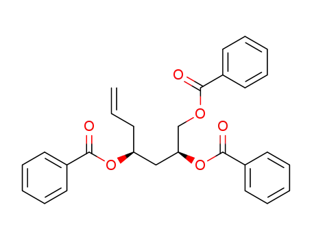 (2S,4S)-1,2,4-tri-O-benzoyl-6-heptene-1,2,4-triol