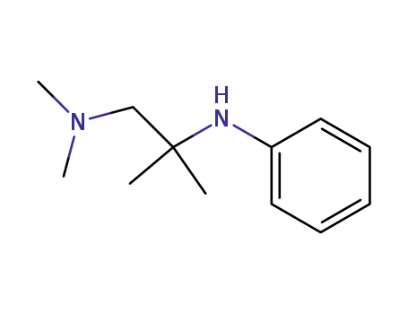 Molecular Structure of 139528-49-7 (2-methyl-2-(N-phenylamino)-3-(N,N-dimethylamino)propane)