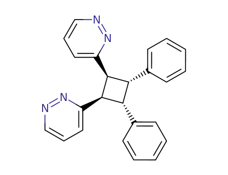 Pyridazine, 3,3'-(3,4-diphenyl-1,2-cyclobutanediyl)bis-, (1alpha,2alpha,3beta,4beta)-