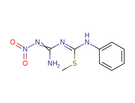Carbamimidothioic acid, N-[imino(nitroamino)methyl]-N'-phenyl-,methyl ester