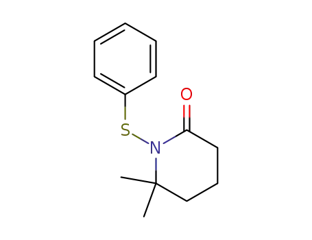 2-Piperidinone, 6,6-dimethyl-1-(phenylthio)-