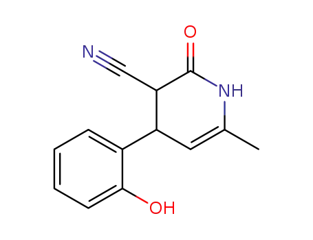 4-(2-Hydroxy-phenyl)-6-methyl-2-oxo-1,2,3,4-tetrahydro-pyridine-3-carbonitrile