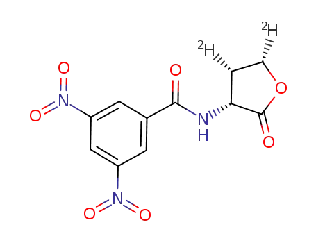 (2R,3S,4S)-N-(3,5-dinitrobenzoyl)<3,4-(2)H2>homoserine lactone