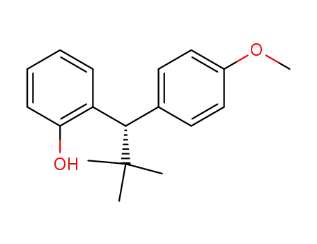 (S)-(-)-o-<2,2-dimethyl-1-(p-methoxyphenyl)propyl>phenol