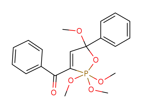 Phenyl-(2,2,2,5-tetramethoxy-5-phenyl-2,5-dihydro-2λ<sup>5</sup>-[1,2]oxaphosphol-3-yl)-methanone