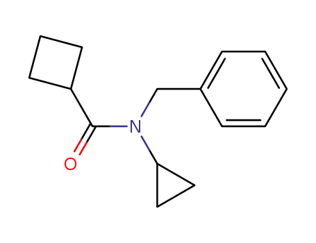 N-Benzyl-N-cyclopropylcyclobutanecarboxamide