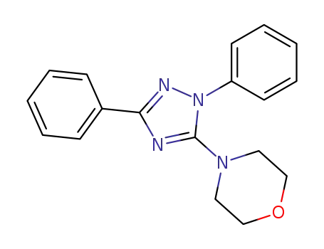 Morpholine, 4-(1,3-diphenyl-1H-1,2,4-triazol-5-yl)-