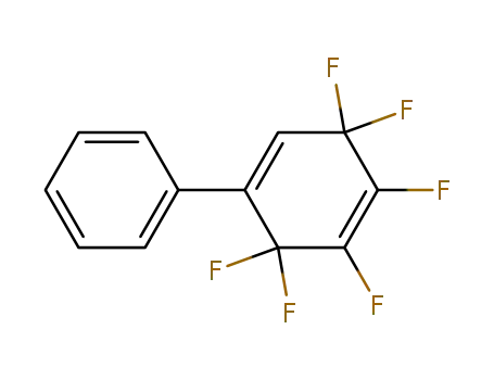 Molecular Structure of 109270-32-8 (Benzene, (3,3,4,5,6,6-hexafluoro-1,4-cyclohexadien-1-yl)-)