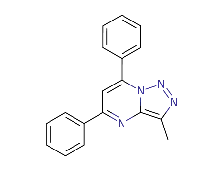 3-Methyl-5,7-diphenyl-[1,2,3]triazolo[1,5-a]pyrimidine