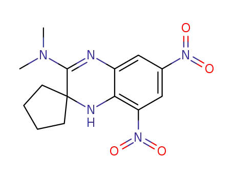 2'-(Dimethylamino)-3',4'-dihydro-5',7'-dinitrospiro<cyclopentane-1,3'-quinazoline>