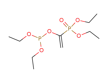 Molecular Structure of 51906-65-1 (Phosphorous acid, 1-(diethoxyphosphinyl)ethenyl diethyl ester)