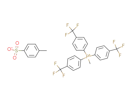 methyltris<4-(trifluoromethyl)phenyl>phosphonium tosylate
