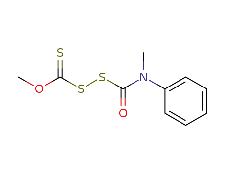 <methoxy(thiocarbonyl)>(methylphenylcarbamoyl)disulfane
