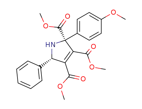 trimethyl 2-(4-methoxyphenyl)-5-phenyl-3-pyrroline-2,3,4-tricarboxylate