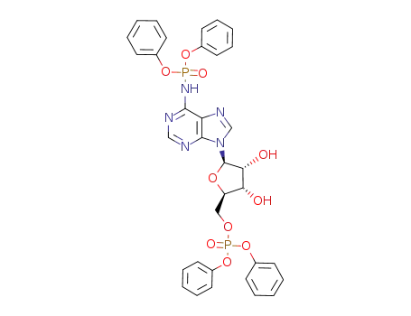 N<sub>6</sub>-diphenylphosphoryl-adenosine-5'-O-diphenyl phosphate