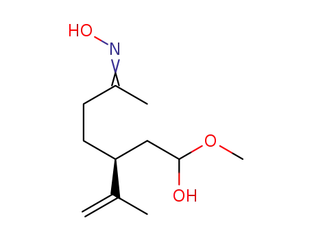 (3S)-6-hydroxyimino-1-methoxy-3-(prop-1-en-2-yl)heptan-1-ol