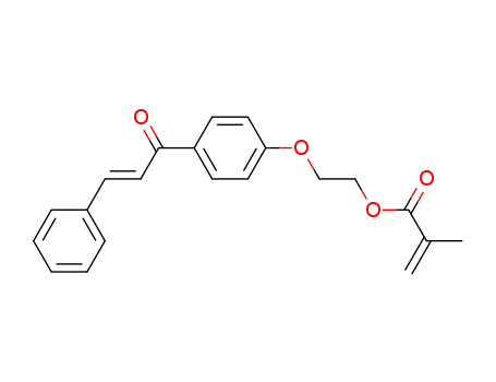 2-Propenoic acid, 2-methyl-,
2-[4-(1-oxo-3-phenyl-2-propenyl)phenoxy]ethyl ester