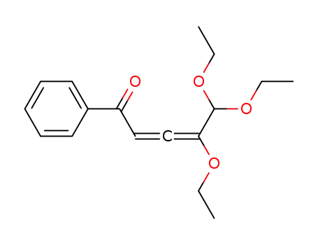 4,5,5-triethoxy-1-phenylpenta-2,3-dien-1-one