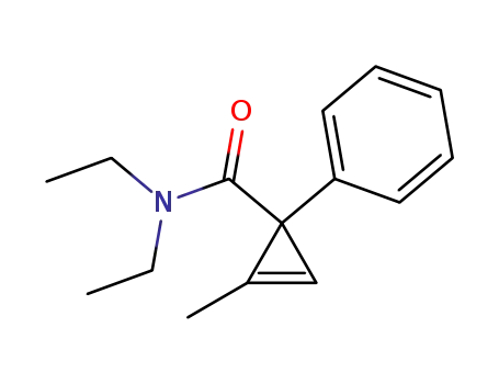 N,N-diethyl-2-methyl-1-phenylcycloprop-2-enecarboxamide