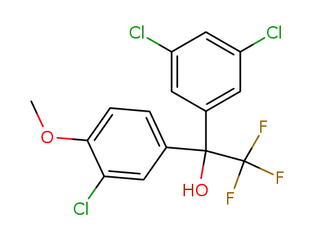 1-(3-chloro-4-methoxy-phenyl)-1-(3,5-dichloro-phenyl)-2,2,2-trifluoro-ethanol
