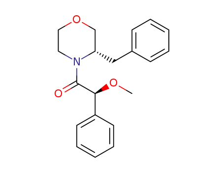 (2S)-1-((3S)-3-benzylmorpholino)-2-methoxy-2-phenylethanone