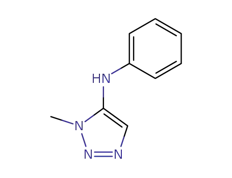 Molecular Structure of 103262-65-3 ((3-methyl-3<i>H</i>-[1,2,3]triazol-4-yl)-phenyl-amine)