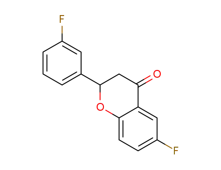 6-fluoro-2-(3-fluorophenyl)chroman-4-one